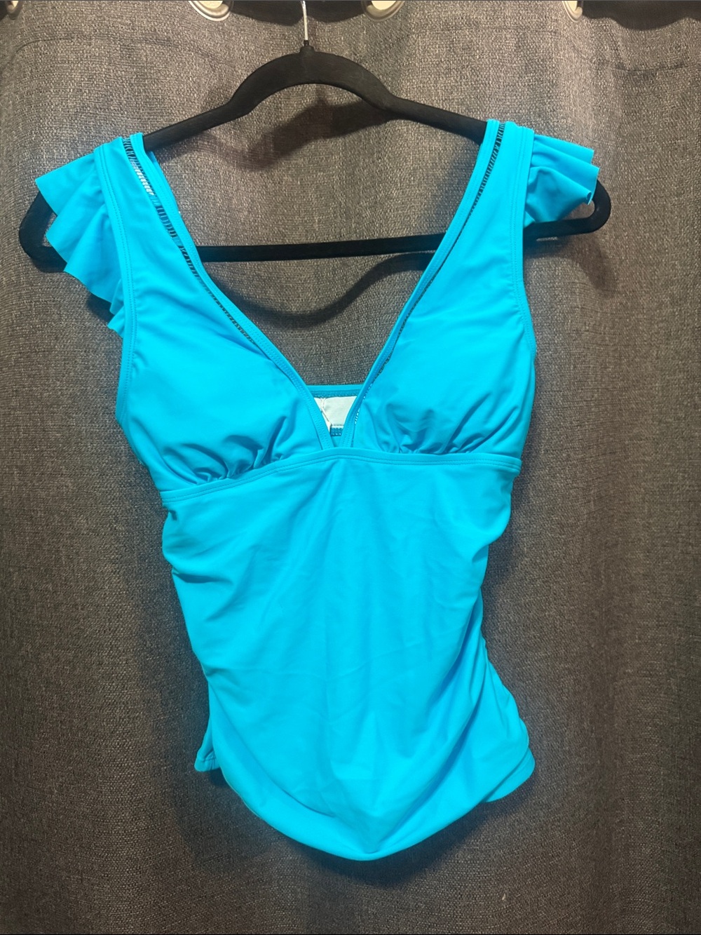 Cupshe Bright Aqua Tankini Swimsuit
